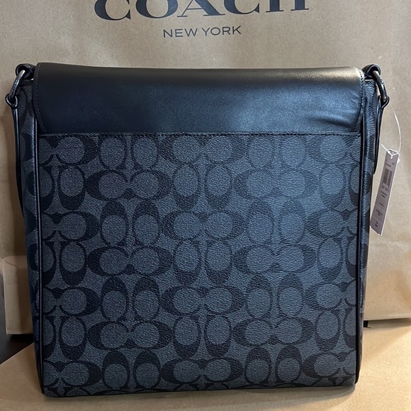 Houston Map Bag In Signature Canvas(Coach) - Picture 6 of 9